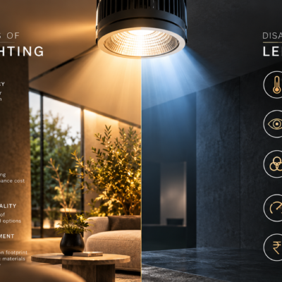 Advantages and Disadvantages of LED Lighting