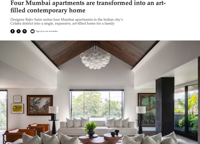 Four Mumbai apartments are transformed into an art-filled contemporary home