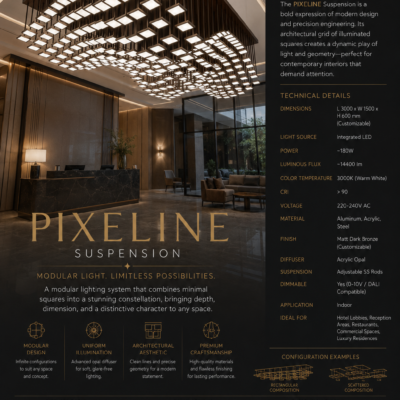Chandelier for Hotel Restaurant & Villa 3