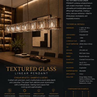 Pendant Light for Hotel Restaurant & Villa 5