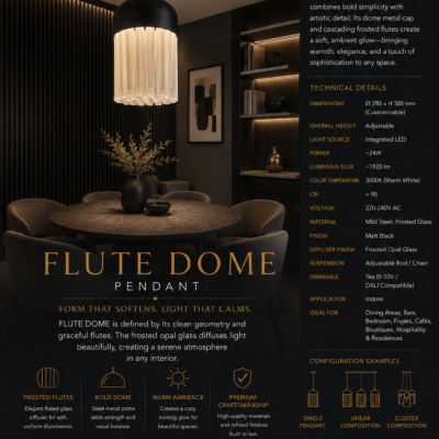 Pendant Light for Hotel Restaurant & Villa 6