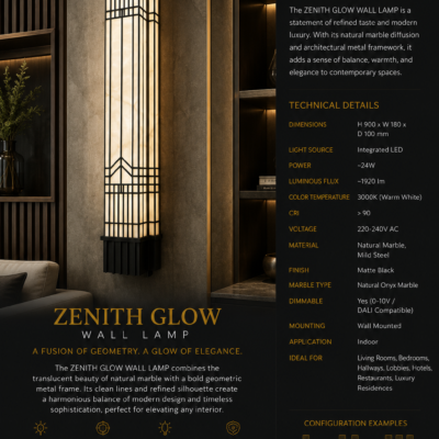 Wall Lamp for Hotel Restaurant & Villa 11