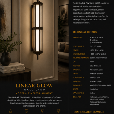 Wall Lamp for Hotel Restaurant & Villa 04