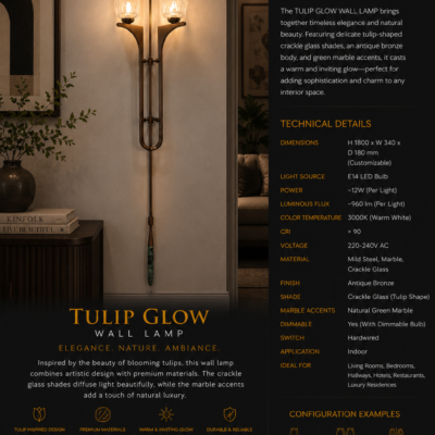 Wall Lamp for Hotel Restaurant & Villa 06