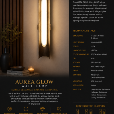 Wall Lamp for Hotel Restaurant & Villa 08